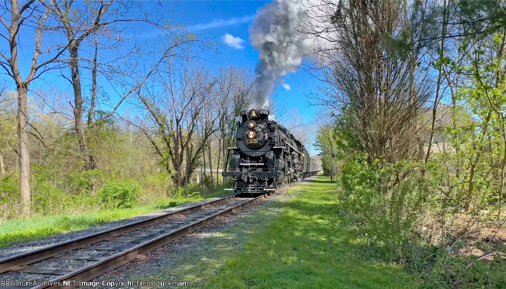 Just the train and I.